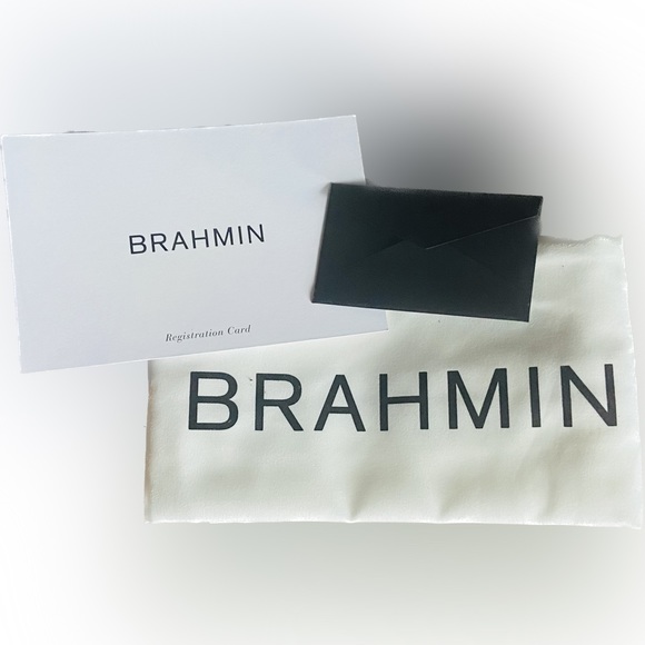 BRAHMIN Bailee Deep Water Melbourne Genuine Leather - Picture 8 of 8